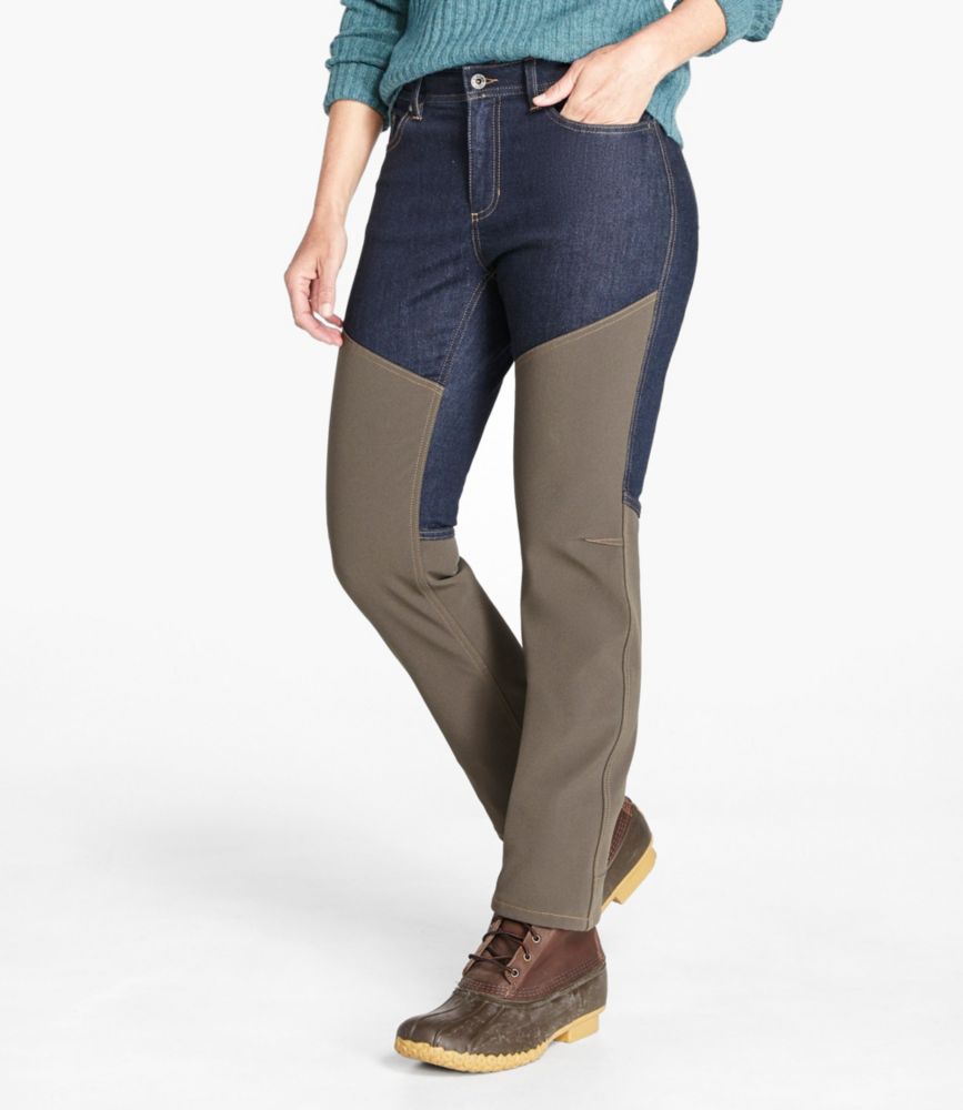 Women's Stretch Briar Jeans, Mid-Rise, Dark Indigo/Dark Ash, small image number 2