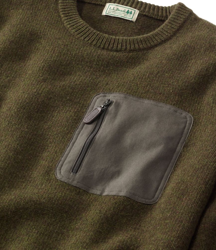 Men's Maine Guide Merino Sweater, Black, small image number 4