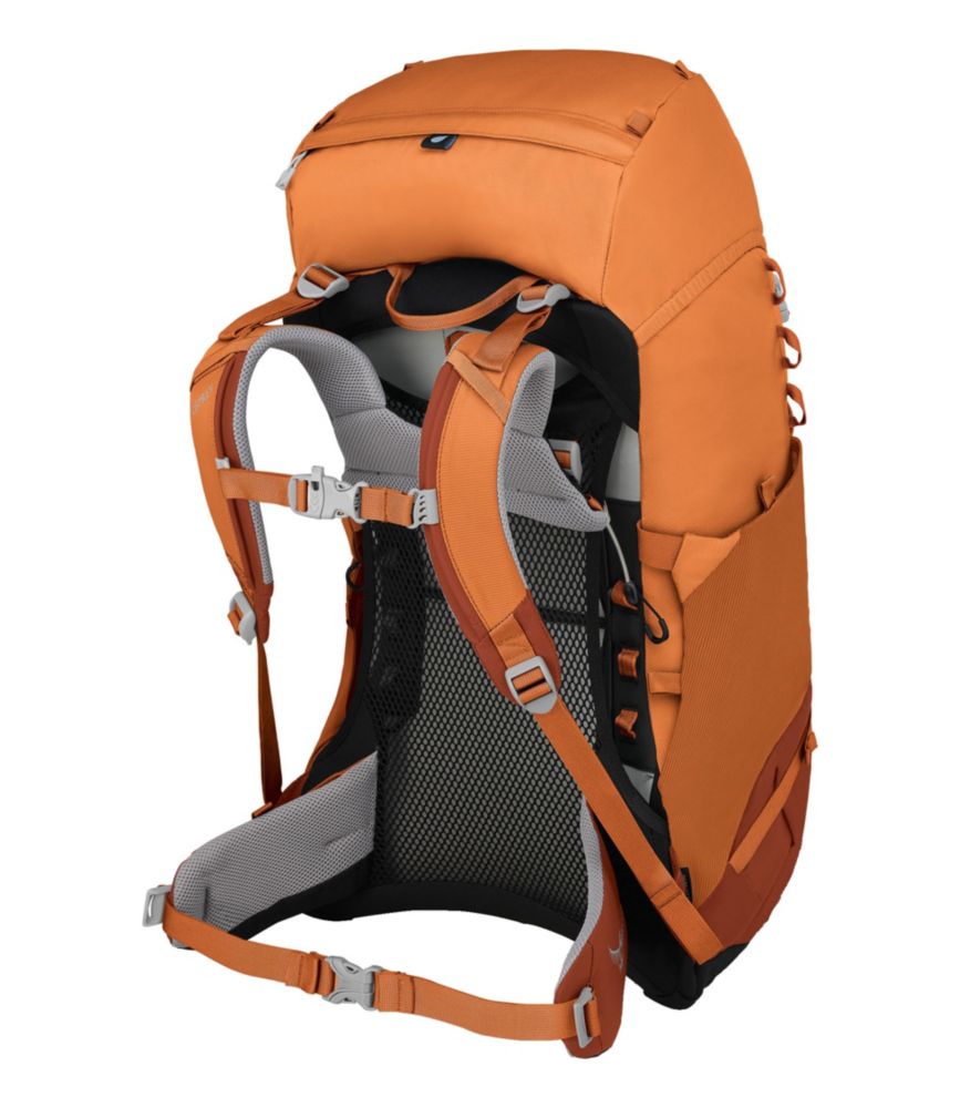 osprey orange backpack