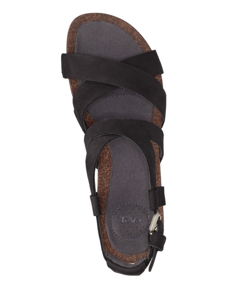 teva mahonia wedge cross strap