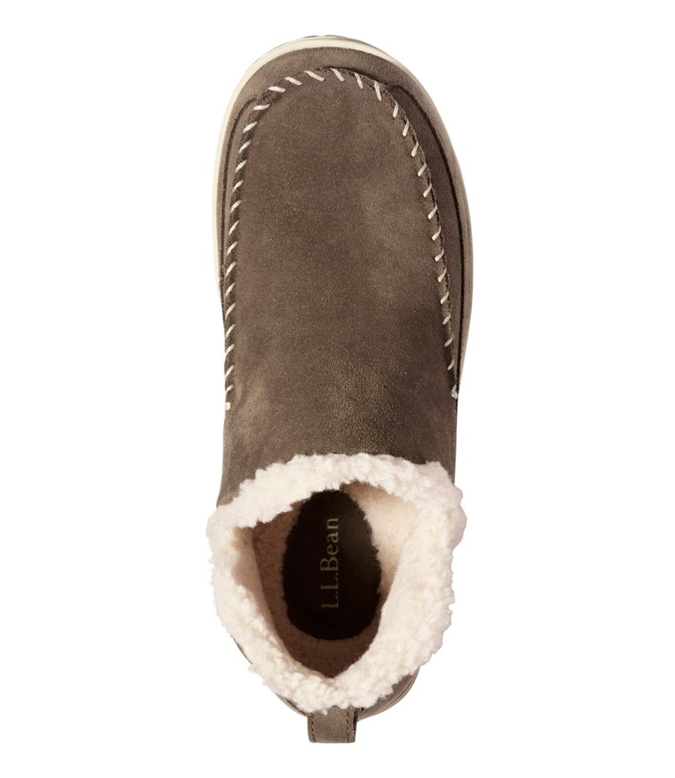 size M Great Gift Idea COOLERS Brown & Grey Fluffy Slipper Boots 