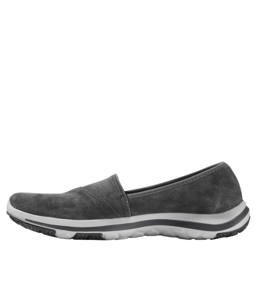 Women's Back Cove Stretch Slip-Ons, Nubuck, Dark Gray, small image number 2