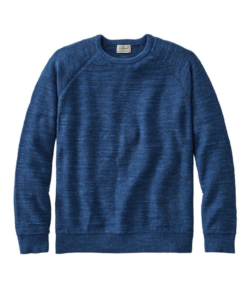 mens cotton crew neck sweater