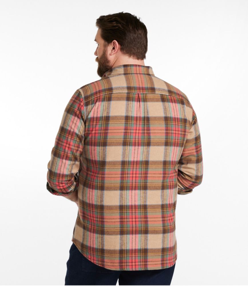 Men's Scotch Plaid Flannel Shirt, Slim Fit, Morgan, small image number 5