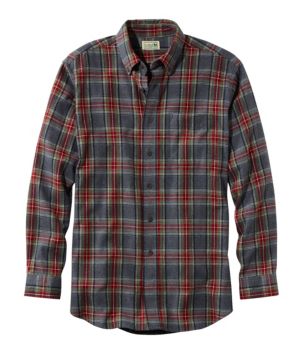 Men's Scotch Plaid Flannel Shirt, Slim Fit