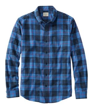 Men's Scotch Plaid Flannel Shirt, Slim Fit