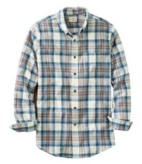 Men's Fleece-Lined Flannel Shirt, Traditional Fit