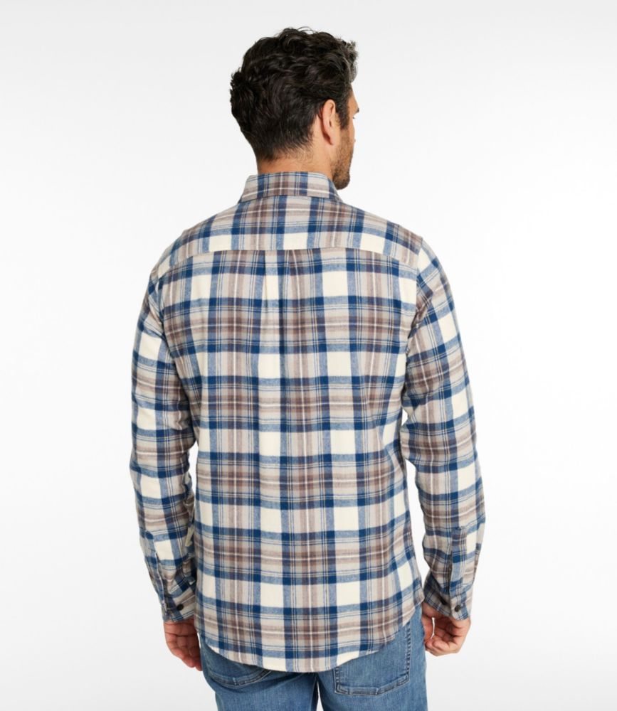 Men's Scotch Plaid Flannel Shirt, Slim Fit