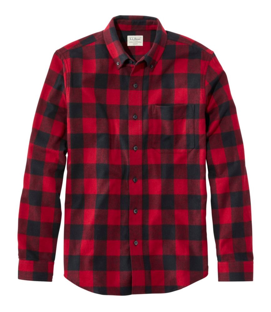 ll bean flannel fit