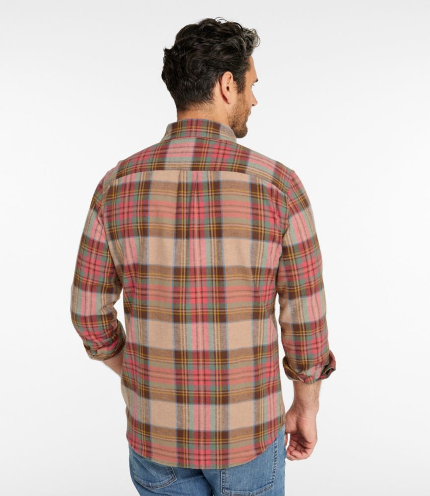 Men's Scotch Plaid Flannel Shirt, Slim Fit