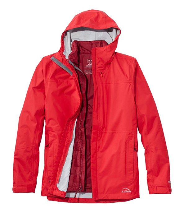 Trail Model Rain 3-in-1 Jacket, Molten Red/Mountain Red, large image number 0