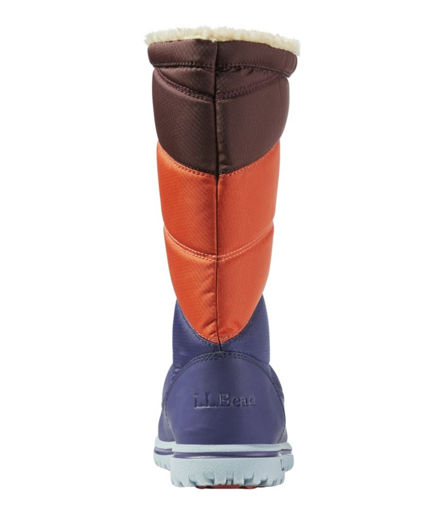 Kids' Ultralight Snow Boots, Tall, Dark Plum/Mauve Berry, small image number 3