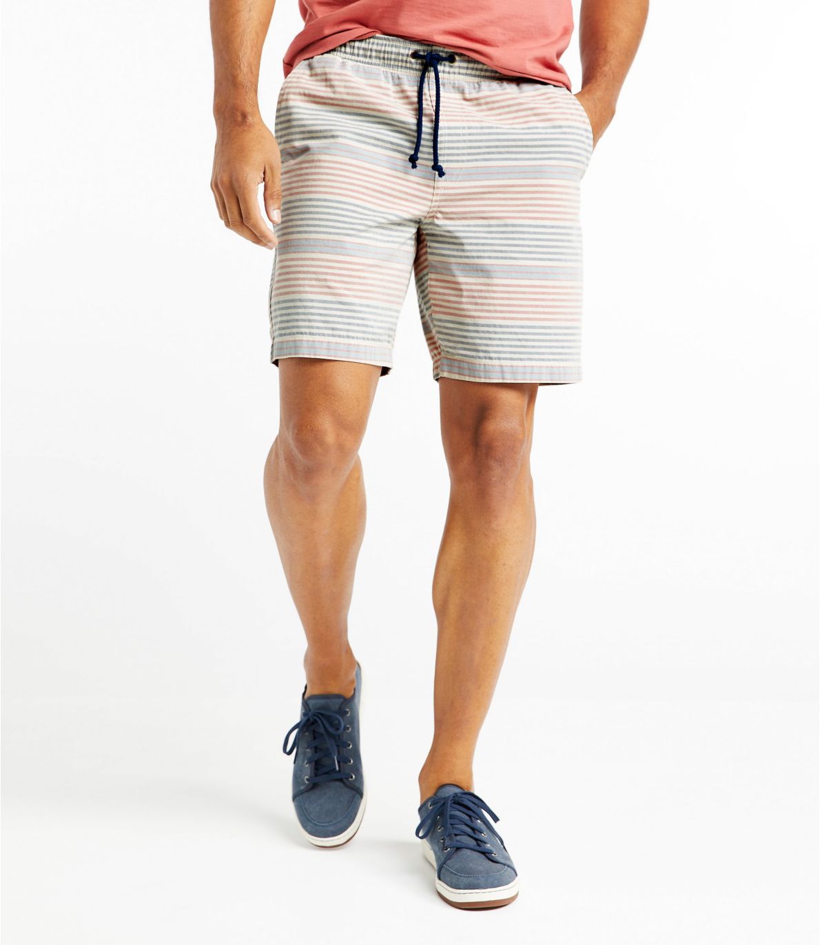 Men's Dock Shorts, 8", Stripe
