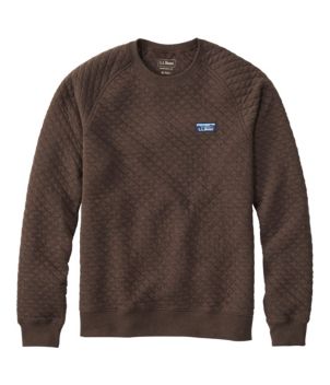 Men's Quilted Sweatshirt, Crewneck