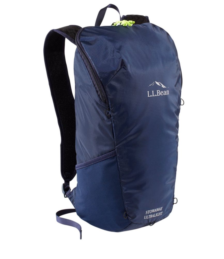 Adults' L.L.Bean Stowaway Ultralight Day Pack, Bright Navy, small image number 1