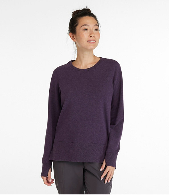 Bean's Cozy Split Hem Sweatshirt, , large image number 1