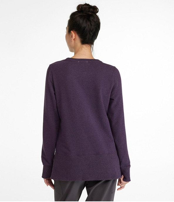 Women's L.L.Bean Cozy Sweatshirt, Split-Hem at L.L. Bean