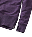 Bean's Cozy Split Hem Sweatshirt, Cadet Blue Heather, small image number 3