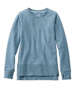 Women's L.L.Bean Cozy Sweatshirt, Split-Hem