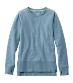 Women's L.L.Bean Cozy Sweatshirt, Split-Hem