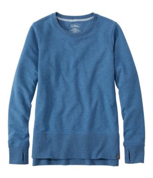 Women's L.L.Bean Cozy Sweatshirt, Split-Hem