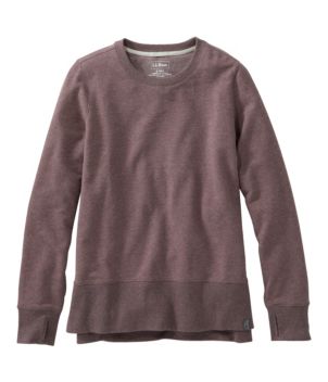 Women's L.L.Bean Cozy Sweatshirt, Split-Hem