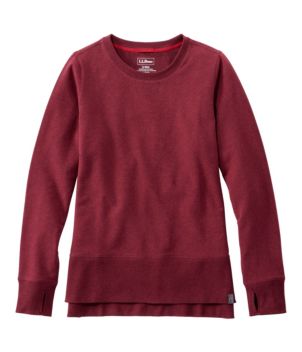 Women's L.L.Bean Cozy Sweatshirt, Split-Hem