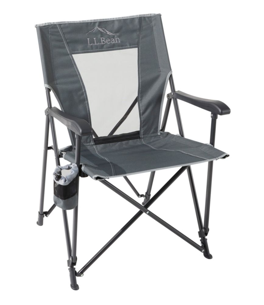 L.L.Bean Easy Comfort Camp Chair, Dark Graphite, small image number 1