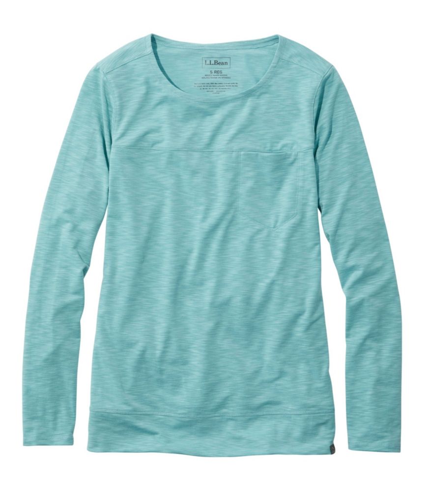 Women's Streamside Tee, LongSleeve Crewneck Tees & Knit Tops at L.L.Bean
