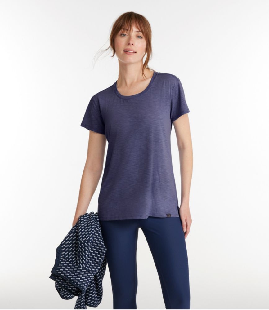 Women's Streamside Tee, Short-Sleeve Open Crewneck, , small image number 1