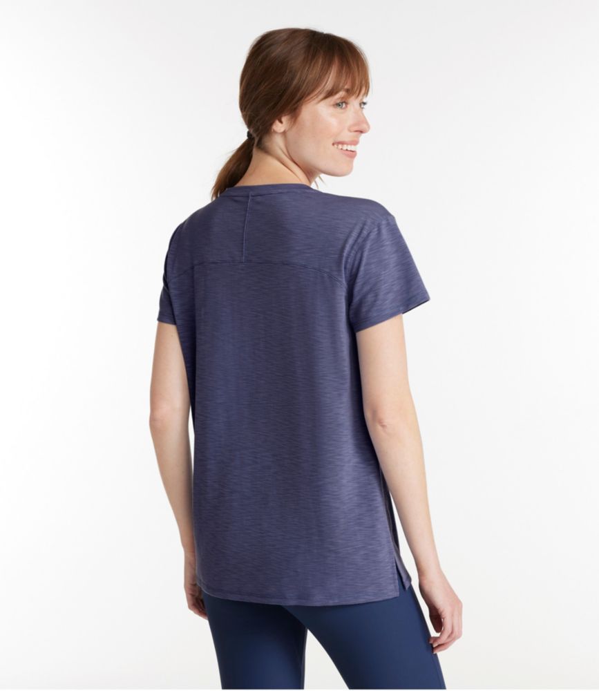 ToBeInStyle Women's Basic L.S. Neck Binding Crew Neck Tee - Royalty - S :  : Clothing, Shoes & Accessories