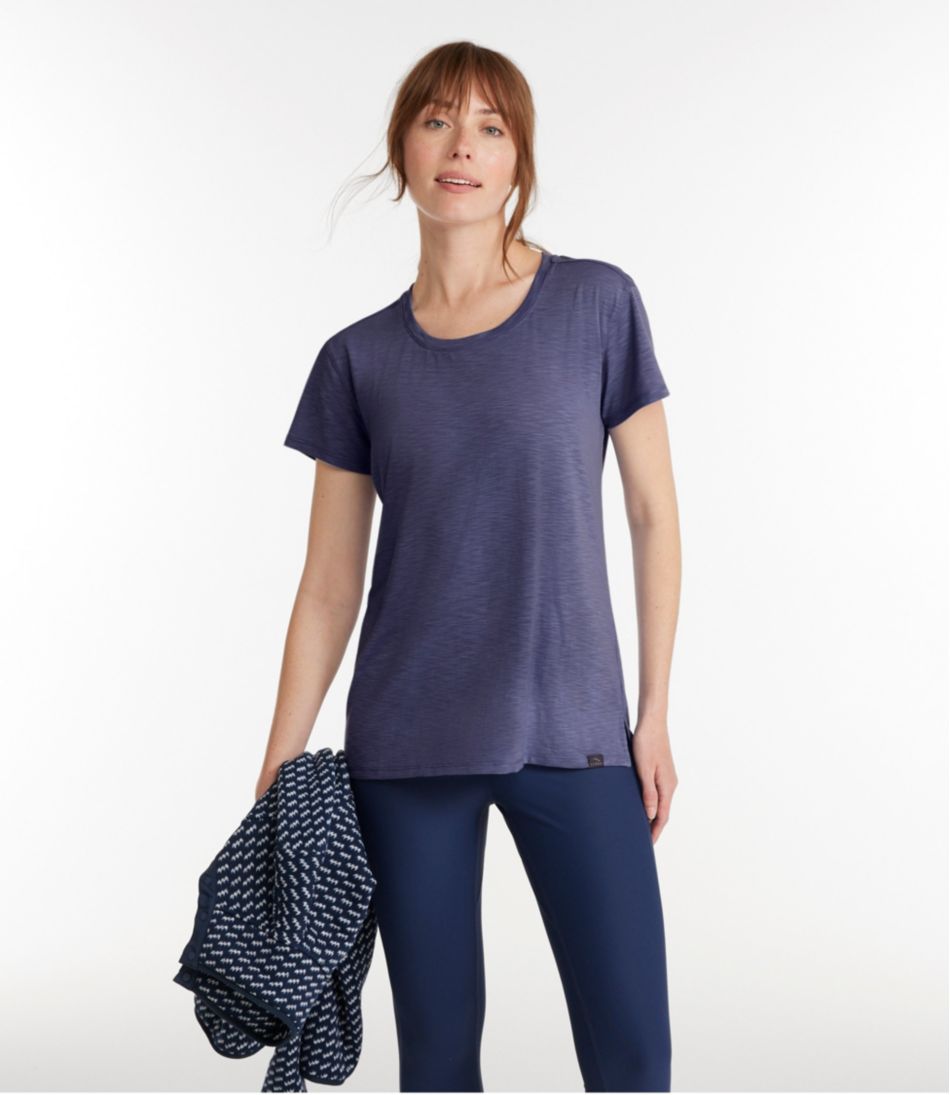 Women's Streamside Tee, Short-Sleeve Open Crewneck | Shirts & Tops