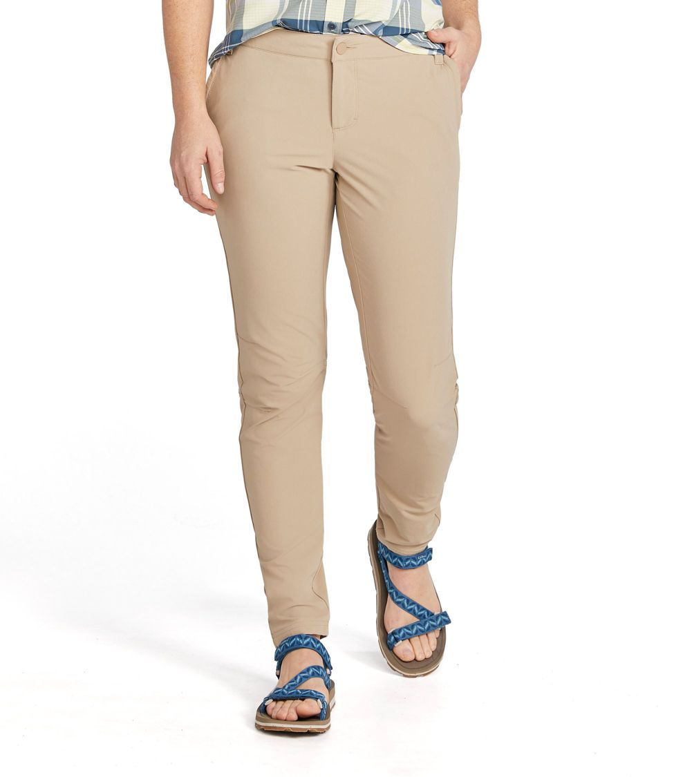 Women's Stretch Explorer Cargo Pants, Low-Rise Straight-Leg