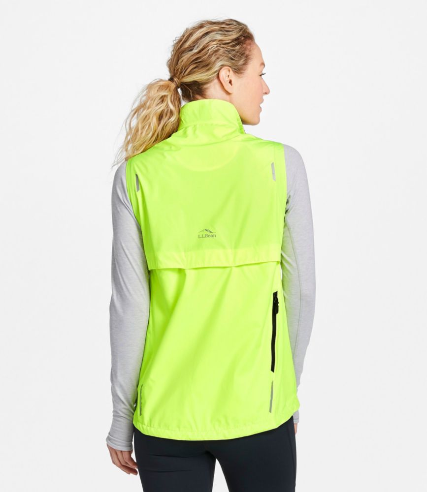 Women's Bean Bright Multisport Vest, Neon Yellow, small image number 3