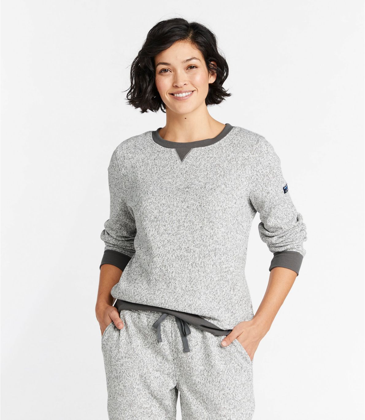 Women's Lightweight Sweater Fleece Top at L.L. Bean