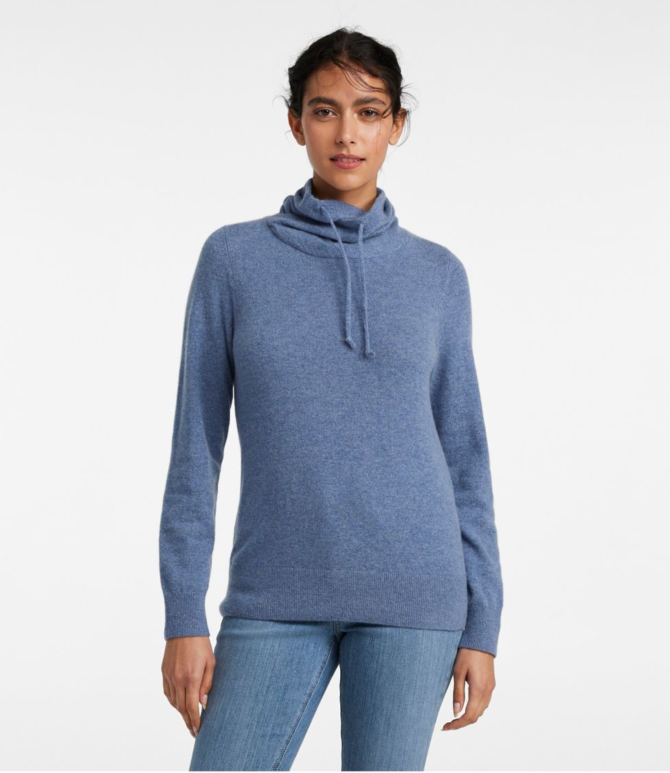 Polo neck sale cashmere sweater