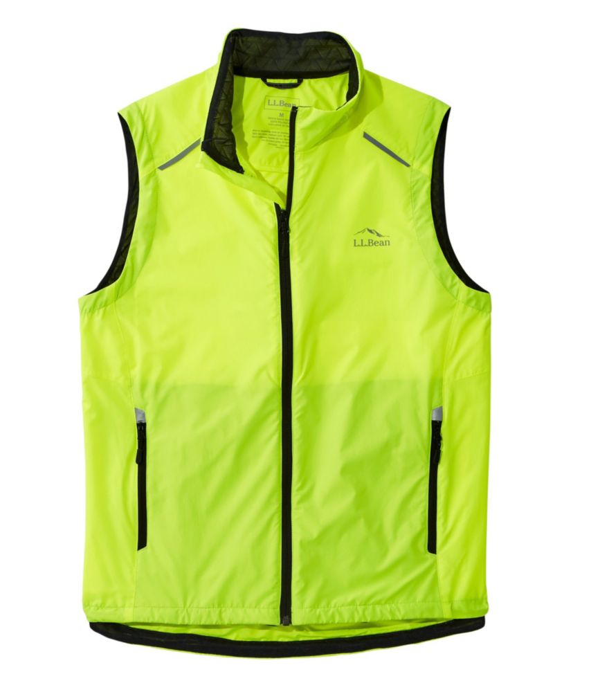 Men's Bean Bright Multisport Vest, Neon Yellow, small image number 1