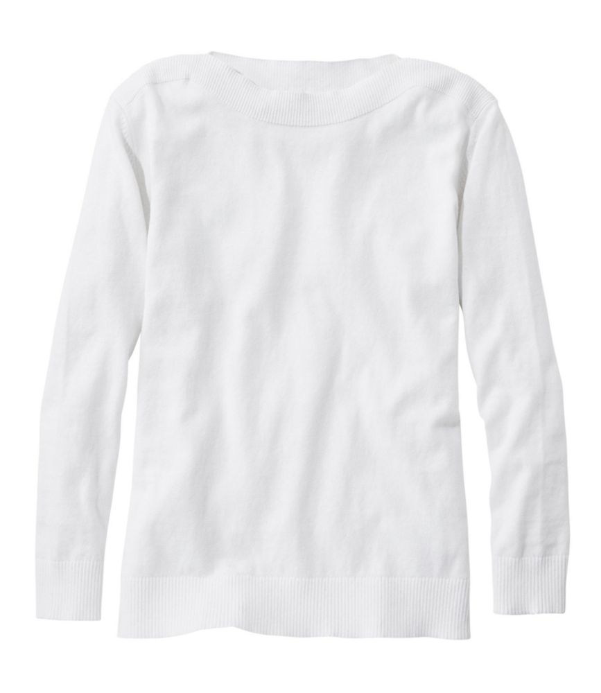 Women's Cotton/Cashmere Sweater, Boatneck | Sweaters At L.L.Bean