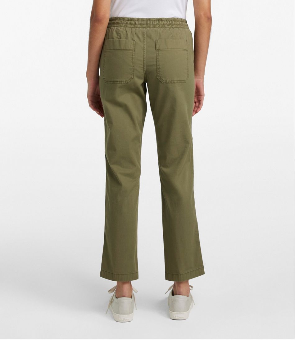 Women's Lakewashed Chino Pants, Pull-On, Ankle