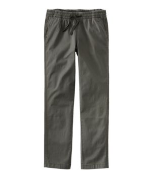 Women's Lakewashed Chino Pants, Mid-Rise Pull-On Ankle