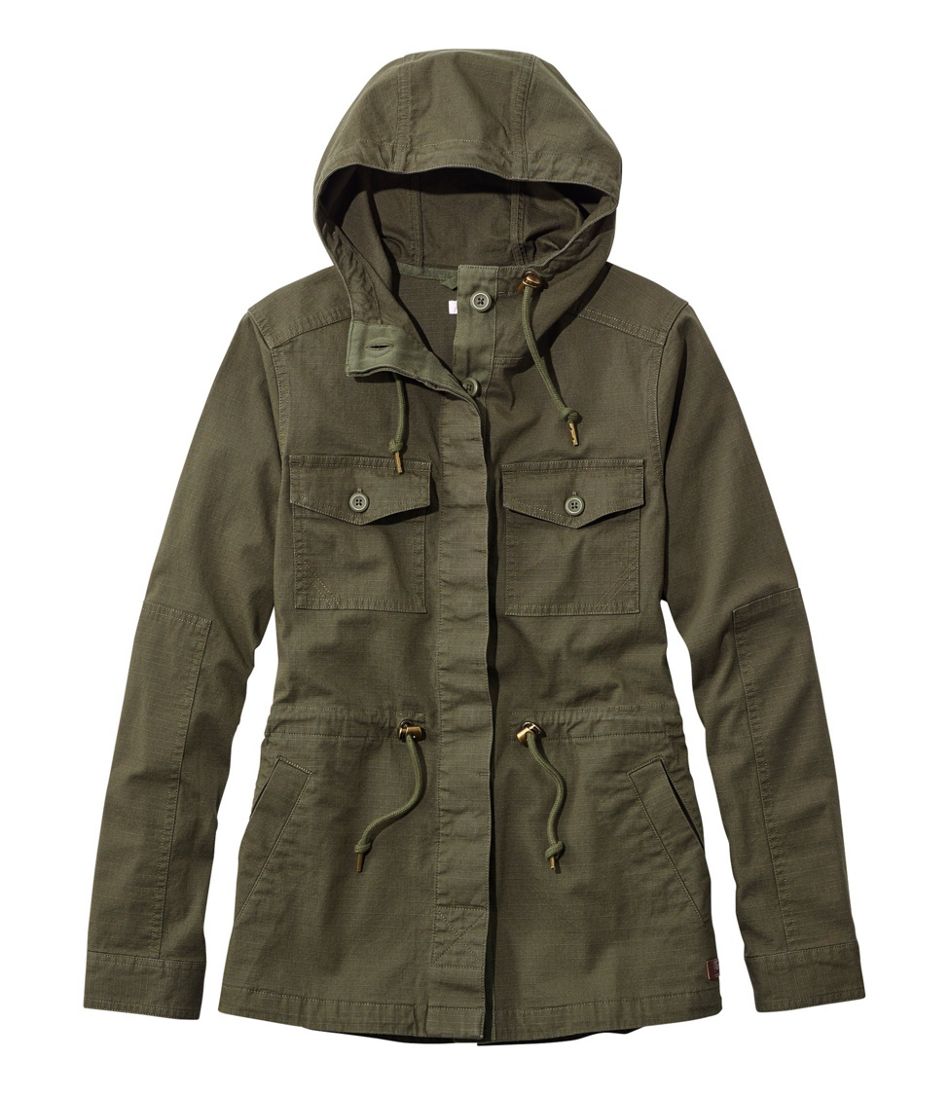 Women's Hooded Ripstop Jacket | Casual at L.L.Bean