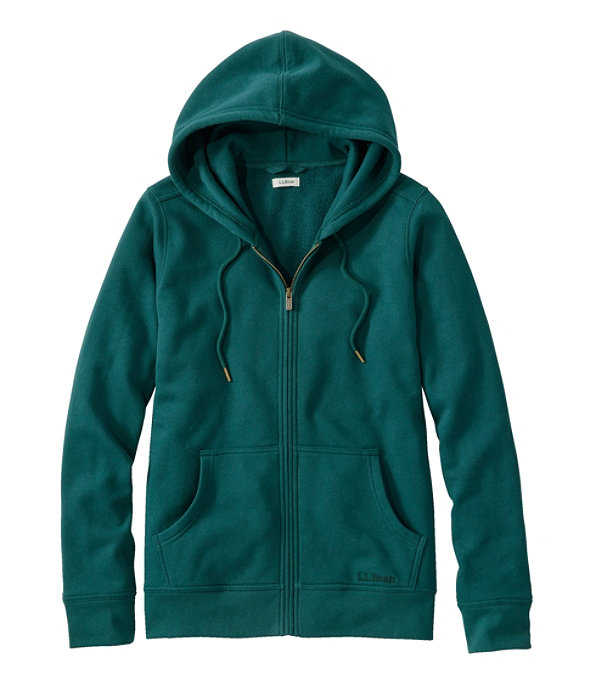 L.L.Bean 1912 Full-Zip Hooded Sweatshirt , Deepest Green, large image number 0