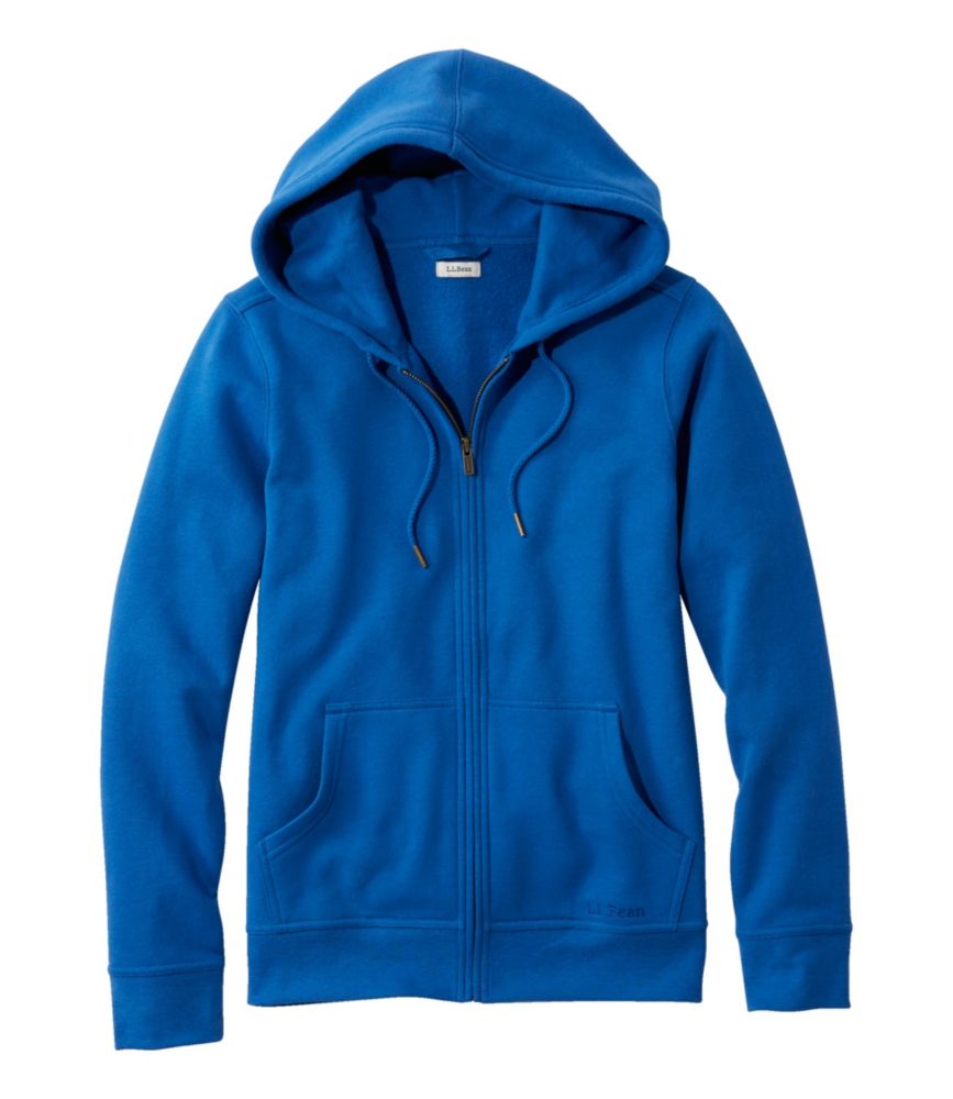 Blue zip hoodie women's hotsell