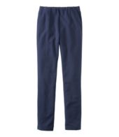 L.L. Bean Women's PrimaLoft ThermaStretch Fleece Pants, Mid-Rise Slim-Leg