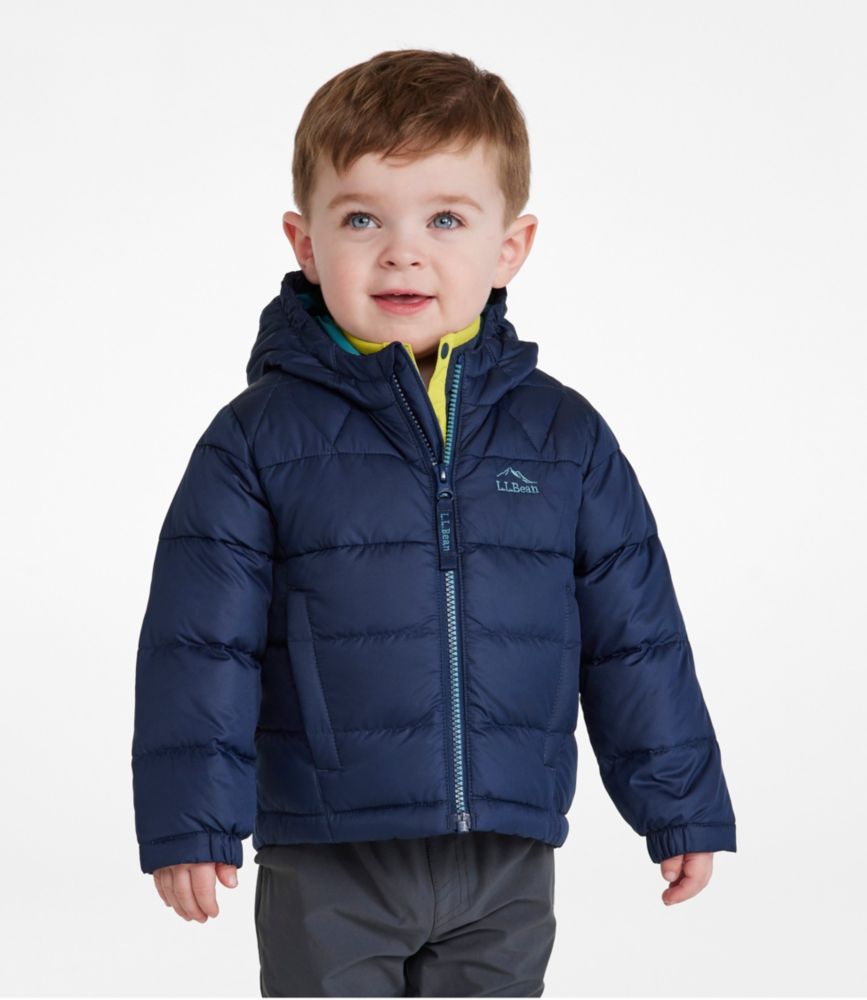 Toddlers' Bean's Down Jacket, Cobalt Sea, small image number 2