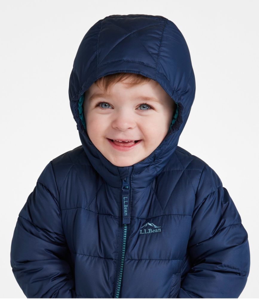 Toddlers' Bean's Down Jacket, Cobalt Sea, small image number 3