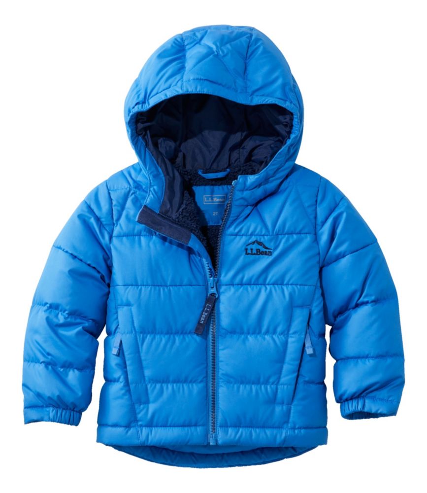 Toddlers' Bean's Down Jacket, Cobalt Sea, small image number 1