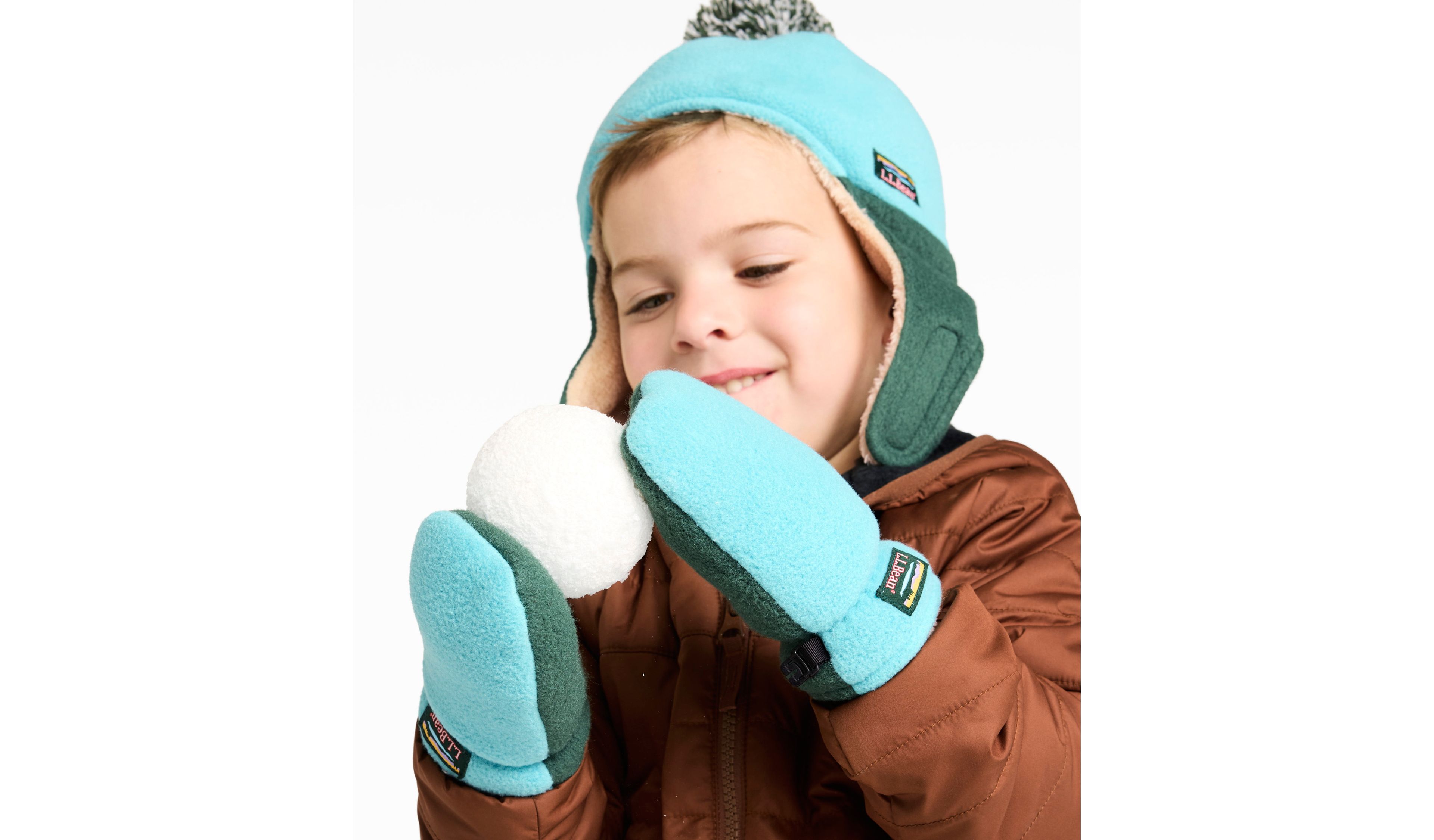 Infants' and Toddlers' Mountain Classic Fleece Hat Mitten Set