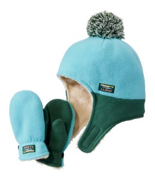 Infants' and Toddlers' Mountain Classic Fleece Hat and Mitten Set