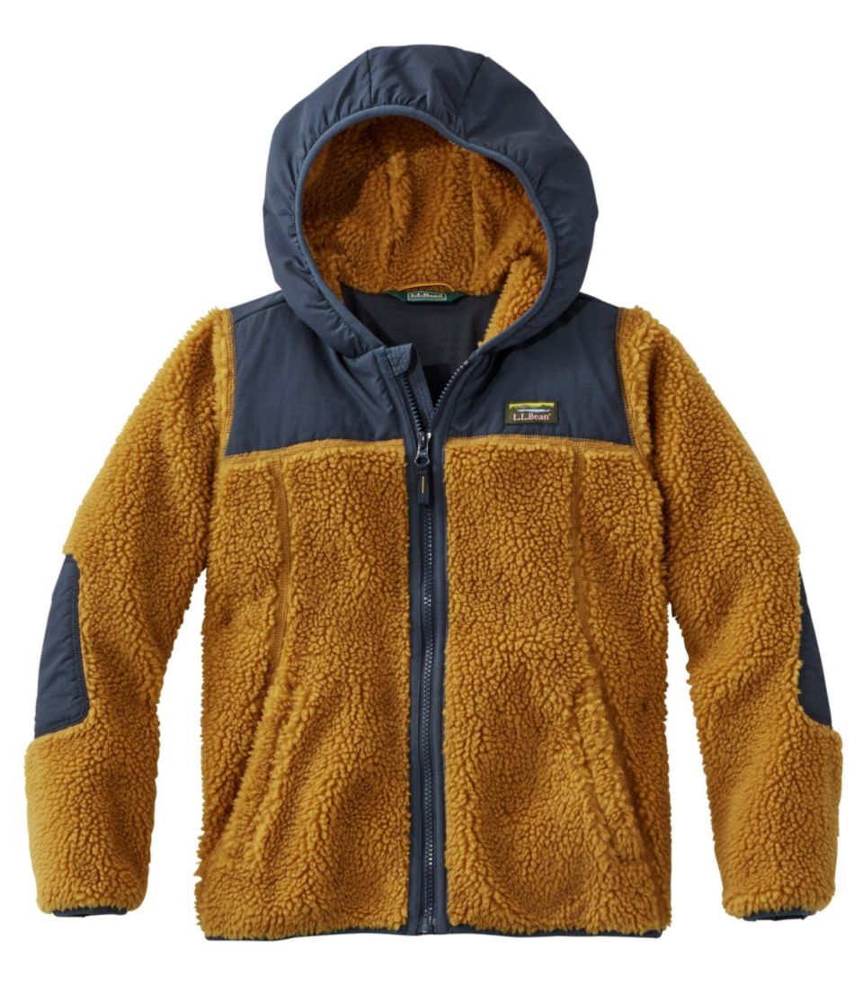 Kids' Sherpa Fleece Hooded Jacket | Kids' at L.L.Bean